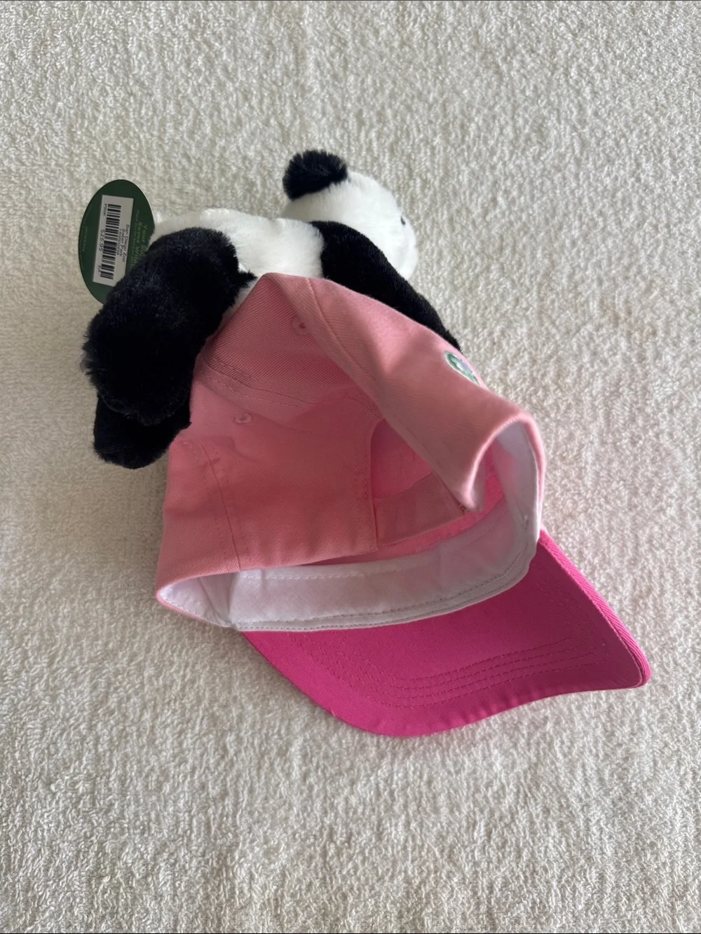 Zoologee San Diego Zoo & Safari Park Kids Pink Panda Plush Cap Hat